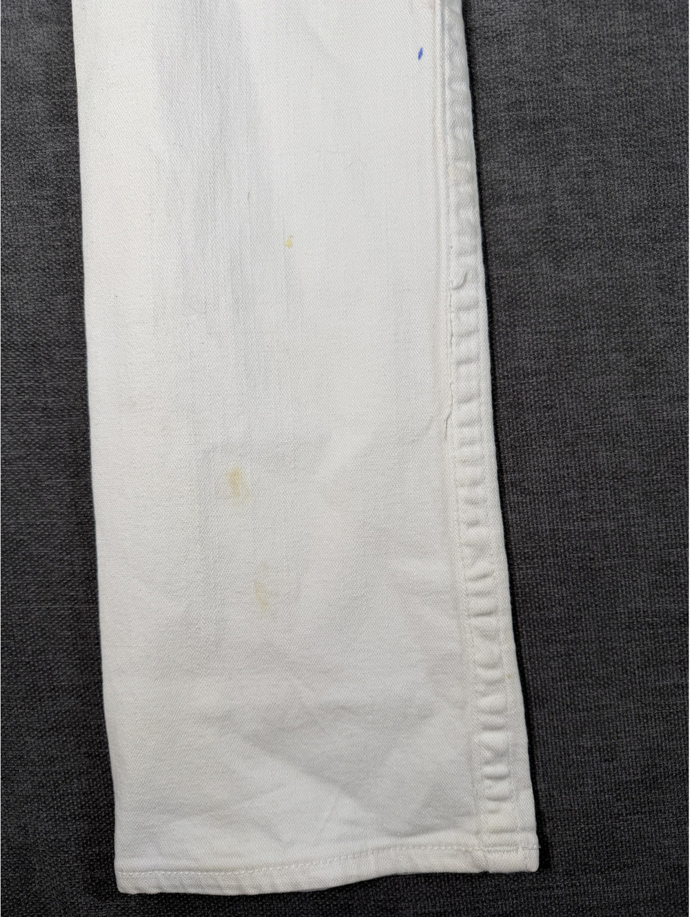 True Religion White Denim Jenas Embroidered Cross Wing, Size 29 - Picture 8 of 16